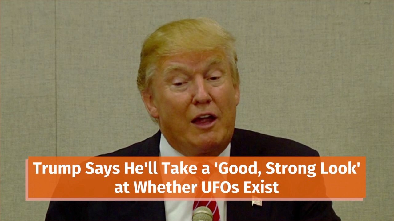 Trump Talks More On Aliens