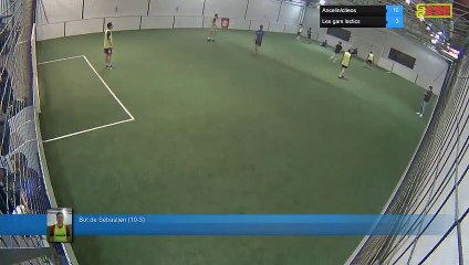 But de Sébastien  (10-3) - Ancelin/citeos Vs Les gars lactics - 12/10/20 20:00 - LIGUE 2