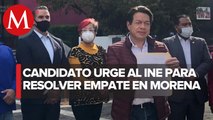 Delgado pide agilizar tercera encuesta para renovar dirigencia de Morena
