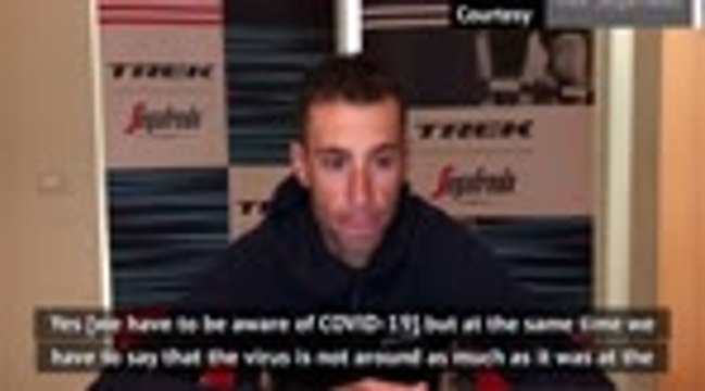 Nibali trying to be rational about coronavirus risk at Giro