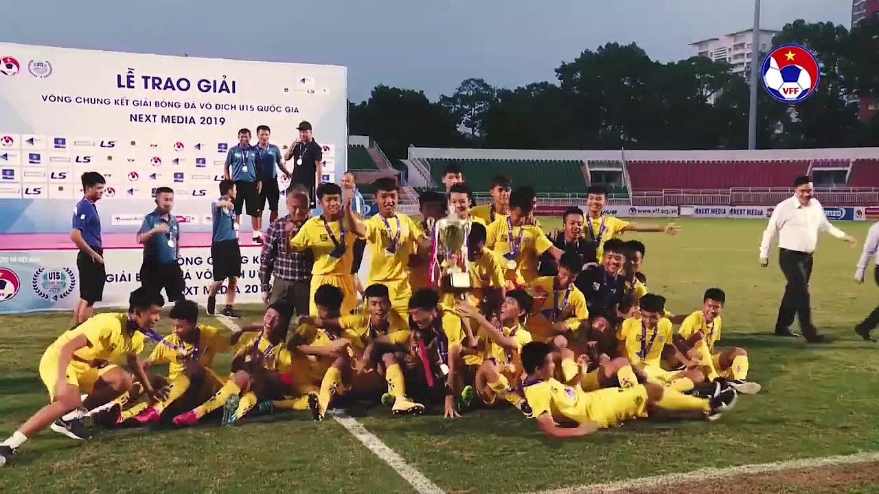 Công bố nhà tài trợ và xếp lịch thi đấu VCK Giải U15 Quốc gia - Next Media 2020 | VFF Channel
