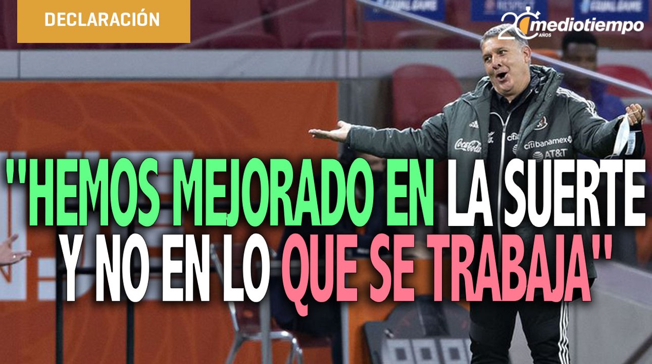 Es momento de modificar el sistema del Tri: Tata Martino