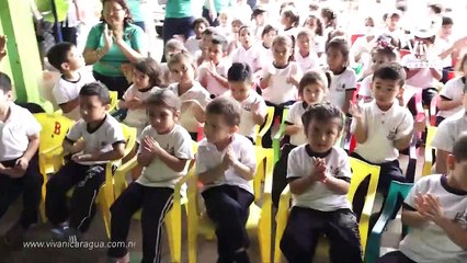 Niñez nicaragüense conmemora el Día de la Resistencia Indígena Negra y Popular