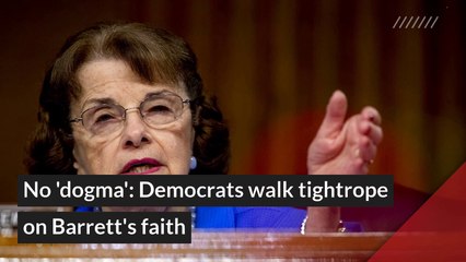No 'dogma': Democrats walk tightrope on Barrett's faith, and other top stories in general news from October 13, 2020.