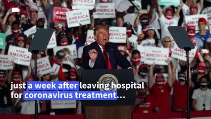 'I'll give you a big fat kiss': Trump says he feels powerful