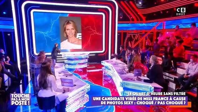 Jean-Pascal Lacoste tacle Sylvie Tellier, qui n'est autre que la soeur de sa compagne et future felle Delphine, dans Touche pas à mon poste (C8).