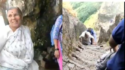 ஹரிஹார் கோட்டையில் ஏறி சாதனை படைத்த 68 வயது பாட்டி! - வீடியோ