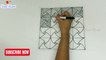 Zentangle Pattern | Easy Zentangle Art | How to draw Zentangle patterns | Art Therapy | #9 | Viral Rocket