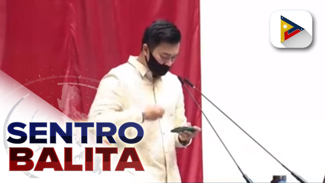 Marinduque Rep. Velasco, bagong House Speaker; Taguig City Rep. Cayetano, nagbitiw na bilang House Speaker