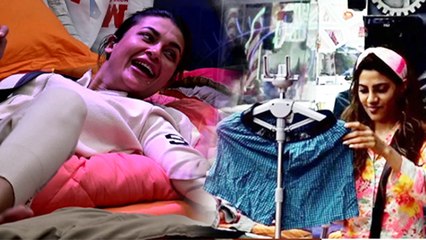 Bigg Boss 14 : Nikki Tamboli दिखीं एक्सबॉयफ्रेंड के Boxers प्रेस करते; घरवालों ने लिए मजे |FilmiBeat