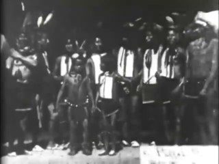 Sioux Ghost Dance (1894) - A group of Sioux Indians from Buffalo Bill's Wild West exhibition demonstrates a dance called a "ghost dance".