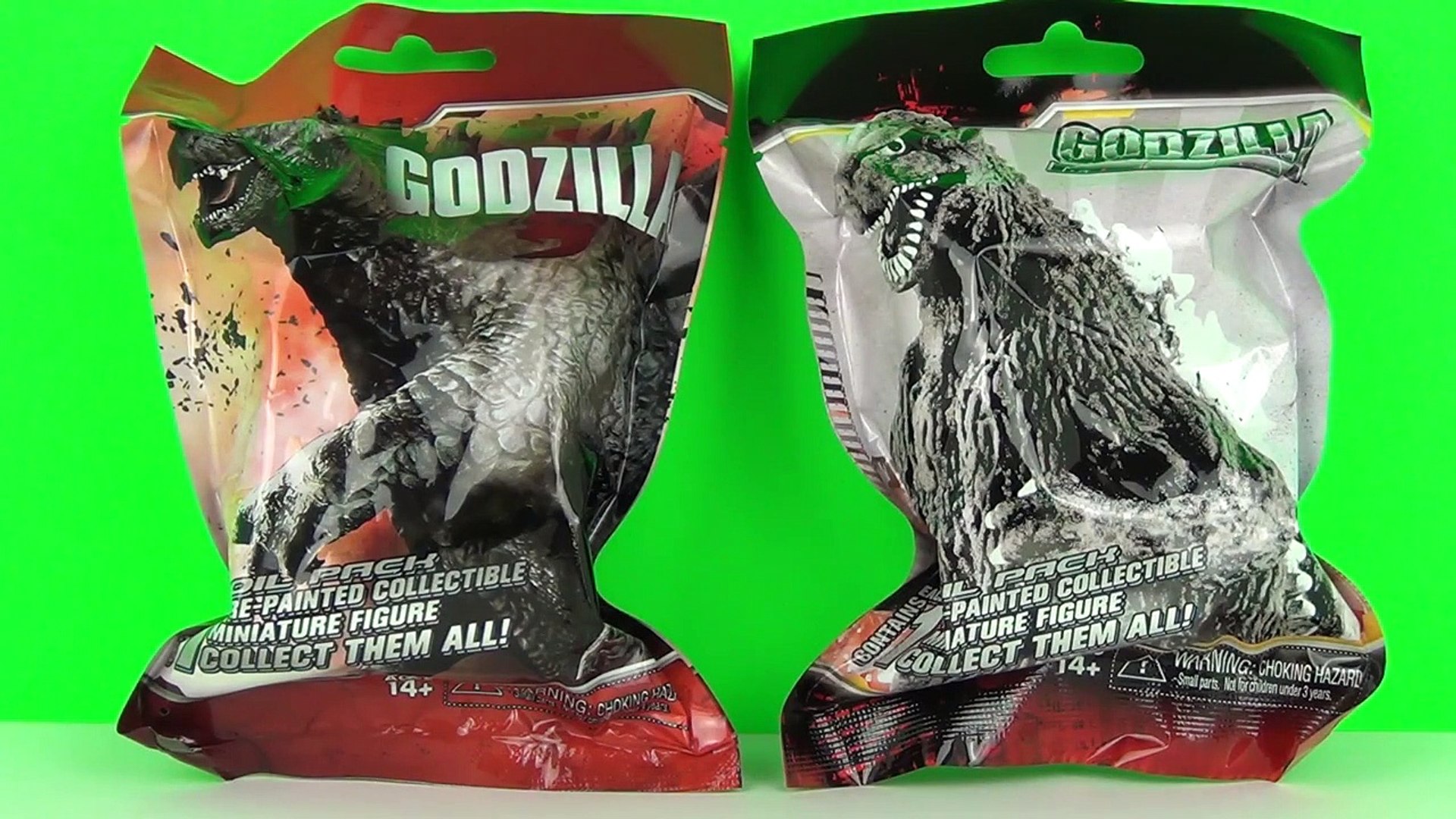Godzilla Blind Bag Miniature Figures Pack Opening & Toy Review,  Wizkids_Neca - video Dailymotion