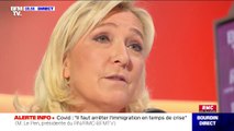Marine Le Pen sur le refus d'alliance de Nicolas Dupont-Aignan : 