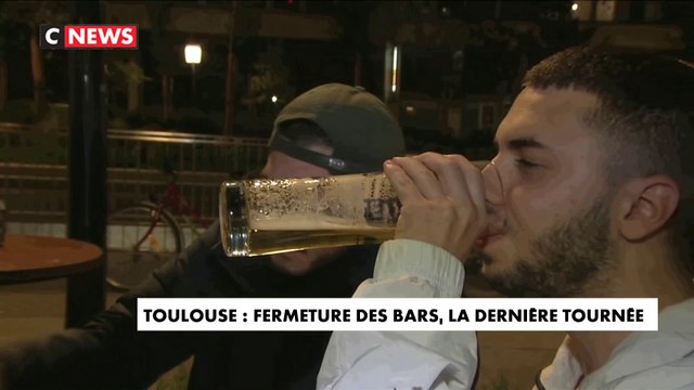 Toulouse : dernière tournée avant la fermeture des bars