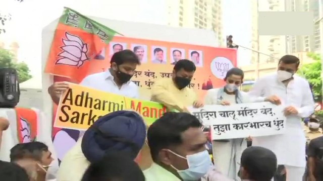 BJP demands re-opening of all temples in Maharashtra