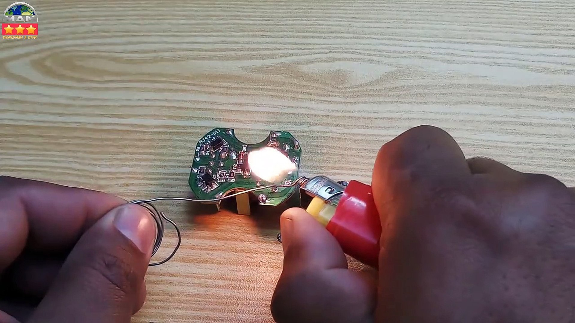 How To Make Soldering Iron By Lighter _ At Homemade - video Dailymotion