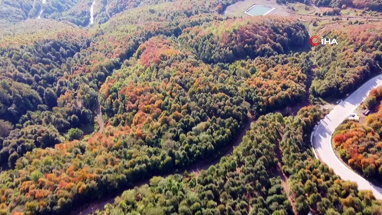 Kar tatilinin uğrak noktası Kartepe sonbaharda güzelliğiyle mest ediyor