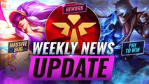 NEW UPDATES: Upcoming Support REWORK + NEW P2W SKINS + Syndra Bugged at Worlds? - League of Legends