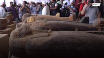 Sarcófagos de 2500 anos foram encontrados no Egito