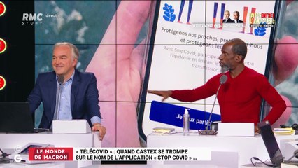 Le monde de Macron : "Télécovid"... quand Castex se trompe sur le nom de l'application "StopCovid" - 13/10