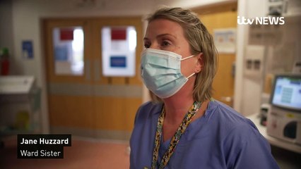 Intensive care unit at Blackpool Victoria Hospital