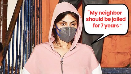 Rhea Chakraborty Files Complaint Against Her Neighbor