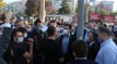 Akşener'in grup toplantısını barkovizyondan izlemek isteyen İYİ Partililere polis engeli!
