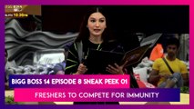 Bigg Boss 14 Episode 8 Sneak Peek 01 | Oct 13 2020:Freshers Fight In Two Teams For Immunity