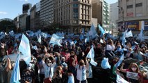 Argentines protest over government reforms, response to COVID-19