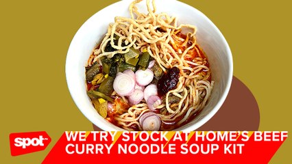 How to Prepare Stock at Home’s Beef Curry Noodle Soup Kit