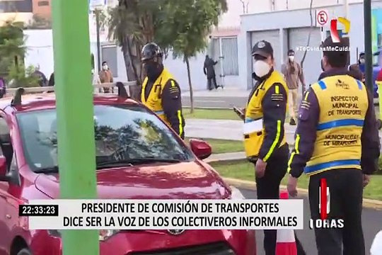 Presidente de la Comisión de Transporte dice ser la voz de los colectiveros informales