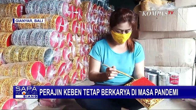 Meski Pandemi Covid-19, Perajin Keben di Bali Terus Berkarya