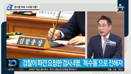 ‘윤석열 직속’ 수사팀 가동?
