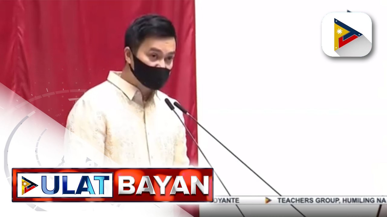 #UlatBayan | Pagkakahalal kay Rep. Velasco bilang House Speaker, niratipikahan ngayong araw