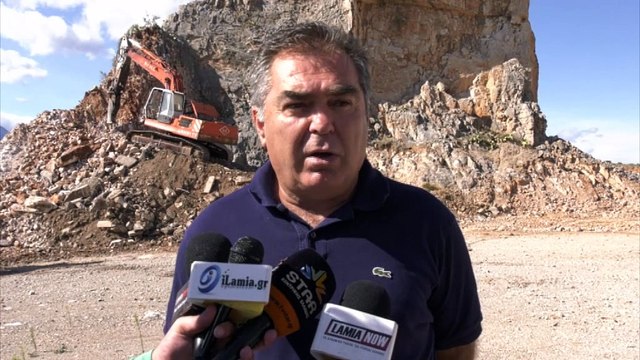 Εργασίες για την μεταφορά του αμαξοστασίου του δήμου Λαμιέων