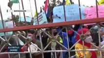 Mahasiswa Batanghari Gelar Demo Tolak UU Cipta Kerja