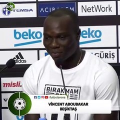 Aboubakar: "Sadece benim gol atmam önemli değil"
