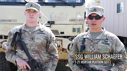 U.S Army Mortarmen • Crew Drills • Joint Readiness Training Center • Oct 11, 2020