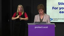 Sturgeon: Health and economy are not opposing objectives