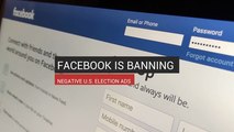 Facebook Is Banning Negative U.S. Election Ads
