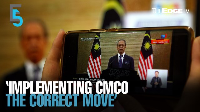 EVENING 5: PM: ‘Implementing CMCO the correct move’