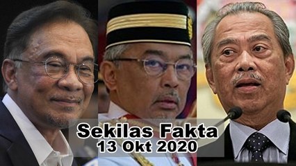 Video herunterladen: SEKILAS FAKTA: Anwar persembah 'dokumen sahih', Tiada senarai nama MP, Saya serahkan kepada Agong