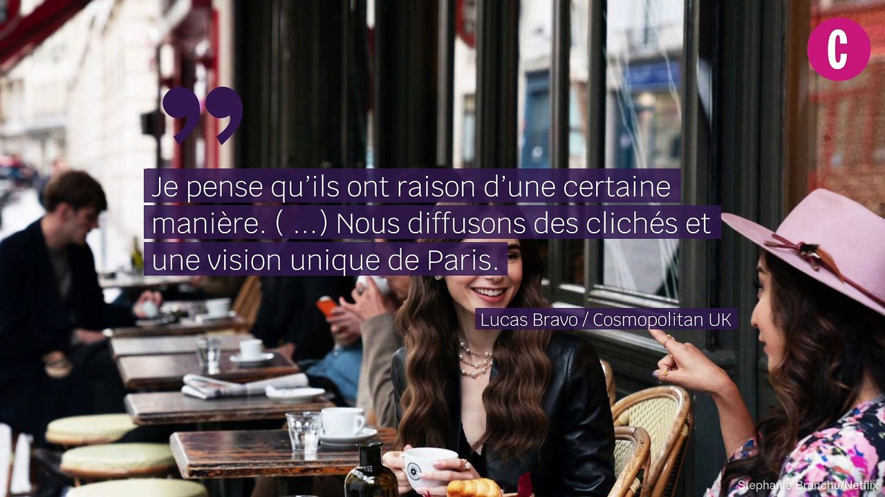 Lucas Bravo répond aux critiques sur Emily In Paris