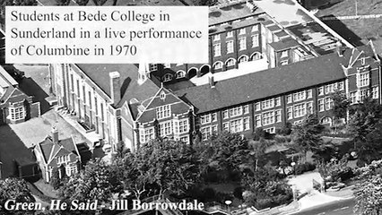 Students at Bede College in a live performance of Columbine in 1970