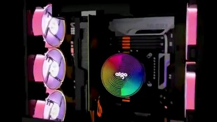 Aigo darkflash cpu coole - cooler  led rgb da darkflash