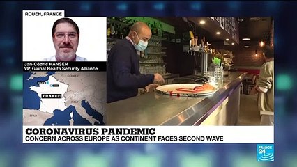 Télécharger la video: CORONAVIRUS PANDEMIC: CONCERN ACROSS EUROPE AS CONTINENT FACES SECOND WAVE