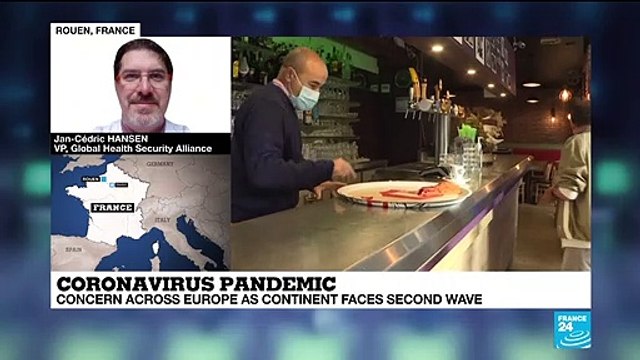 CORONAVIRUS PANDEMIC: CONCERN ACROSS EUROPE AS CONTINENT FACES SECOND WAVE