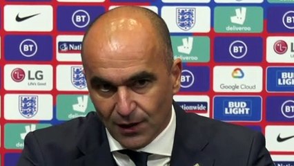 Football - Nations League - Roberto Martinez press conference after England 2-1 Belgium