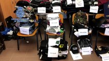 Detenido tras desmantelar un punto de venta con más de 1.500 prendas de ropa falsificada