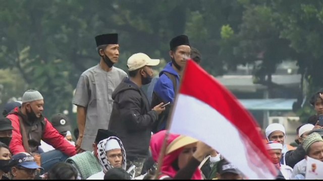 Islamic groups back anti-jobs law protests in Indonesia